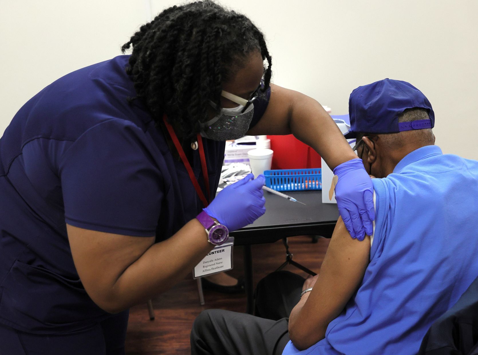 Targeted COVID-19 vaccination event
